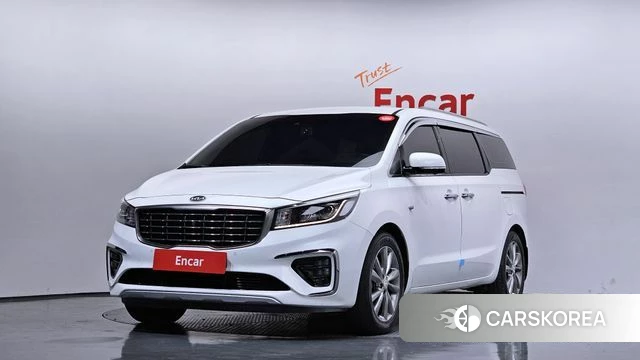 Kia The New Carnival 2018 Белый из Кореи