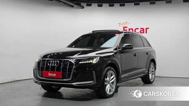 Audi Q7 (4M) 2023 Черный из Кореи