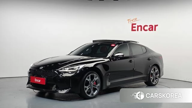 Kia Stinger 2019 Черный из Кореи