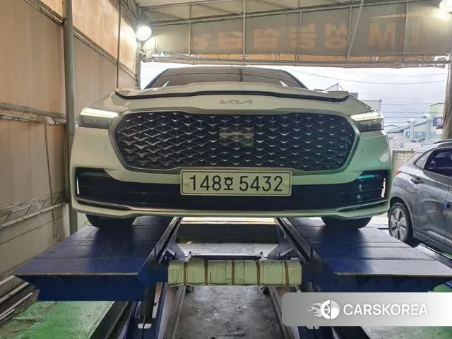 Kia The New K9 2nd generation 2021 Белый из Кореи