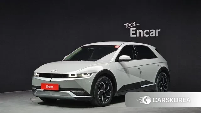 Hyundai Ionic 5 2022 Серебристо-серый из Кореи