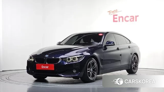 BMW 4 Series (F32) 2019 Синий из Кореи