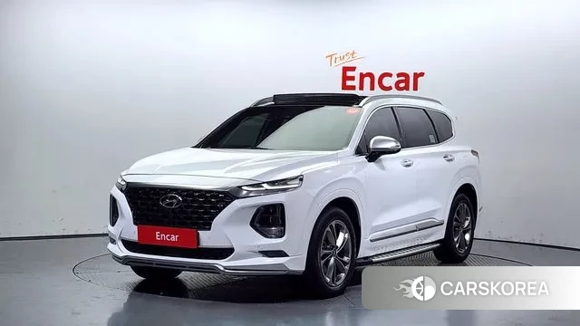 Hyundai Santa Fe TM 2018 Белый из Кореи