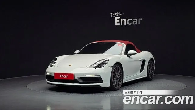 Porsche 718 Boxster 2018 Белый из Кореи