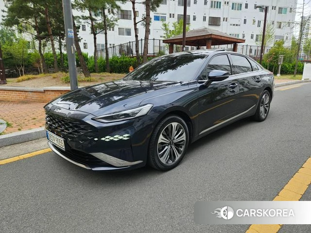 Kia K8 Hybrid 2022 Синий из Кореи