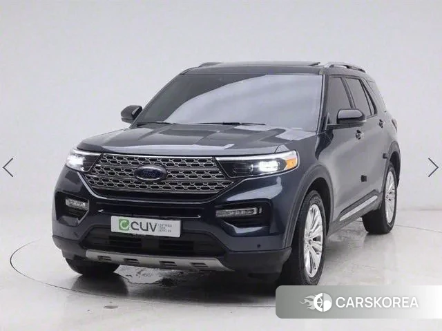 Ford Explorer 6th Generation 2022 Синий из Кореи
