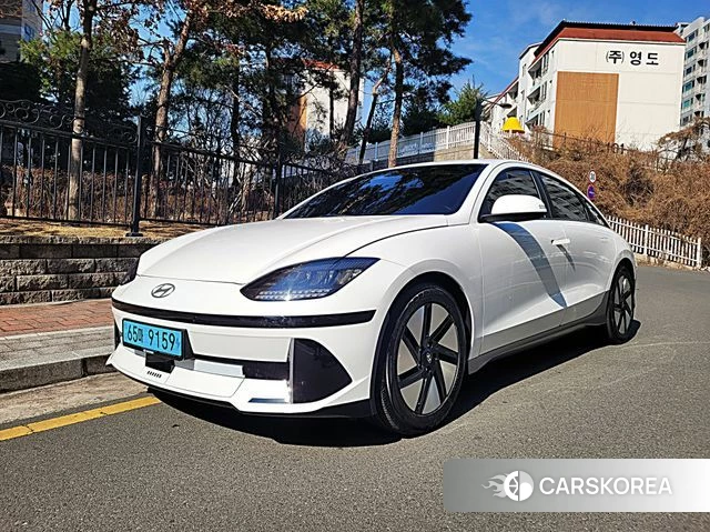 Hyundai Ionic 6 2022 Белый из Кореи