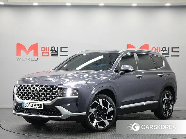 Hyundai The New Santa Fe 2020 Серый из Кореи