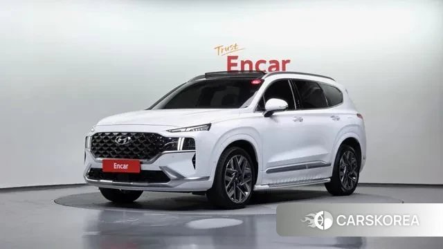 Hyundai The New Santa Fe 2021 Белый из Кореи