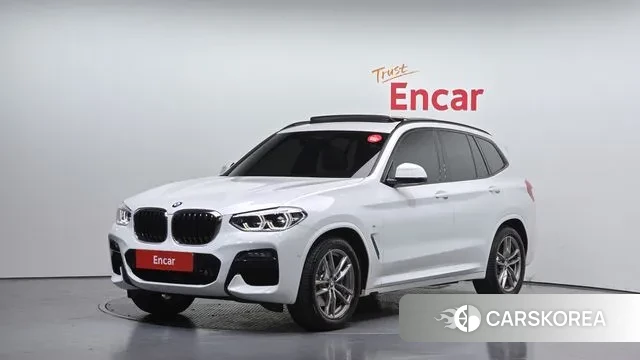 BMW X3 (G01) 2021 Белый из Кореи