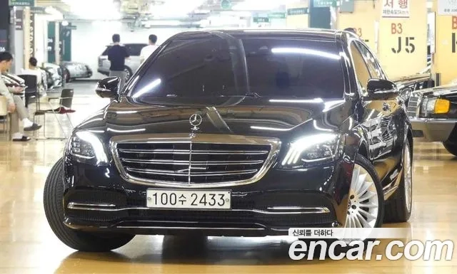 Mercedes-Benz S-Class W222 2019 Черный из Кореи