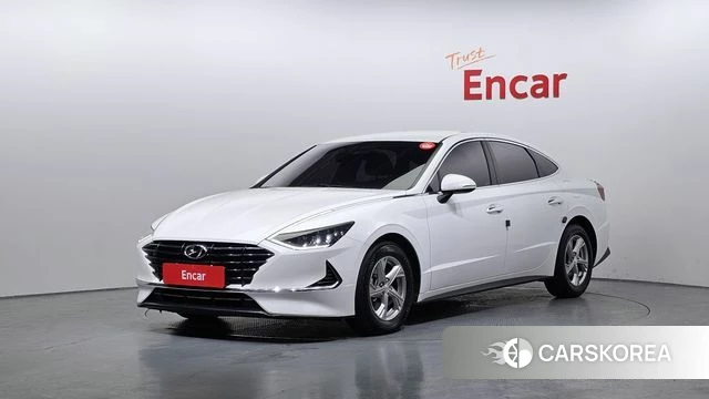 Hyundai Sonata (DN8) 2020 Белый из Кореи