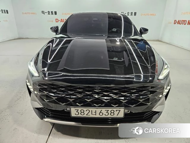 Kia K8 Hybrid 2022 Черный из Кореи