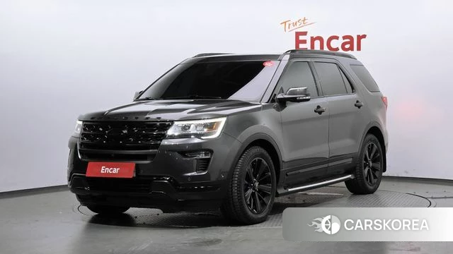 Ford Explorer 2018 Серый из Кореи