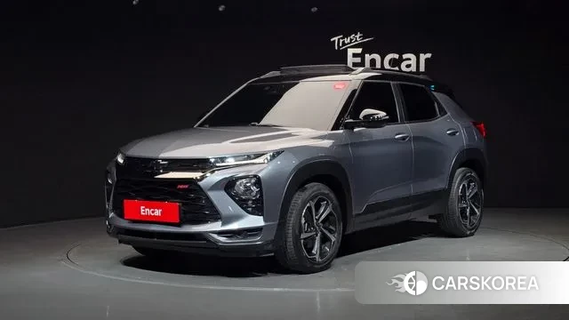 Chevrolet (GM Daewoo) Trailblazer 2021 Серый из Кореи