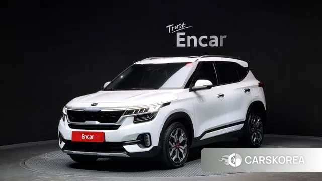 Kia Seltos 2021 Белый из Кореи