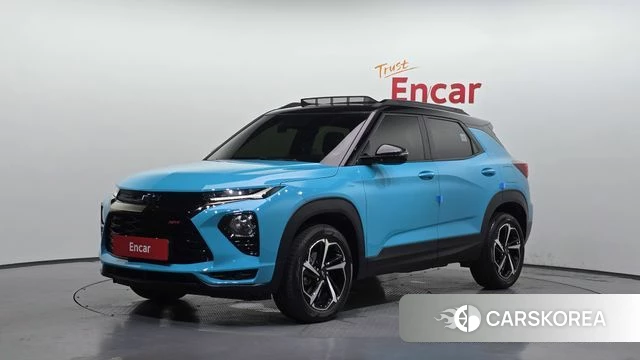 Chevrolet (GM Daewoo) Trailblazer 2020 Зеленый из Кореи
