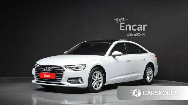 Audi A6 (C8) 2023 Белый из Кореи