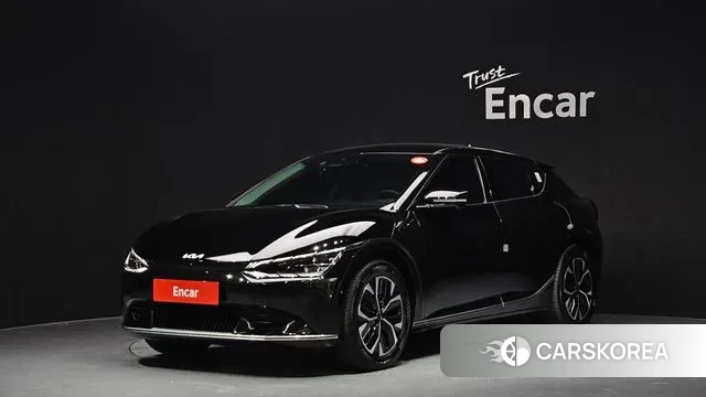 Kia EV6 2022 Черный из Кореи