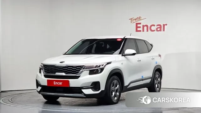 Kia Seltos 2021 Белый из Кореи