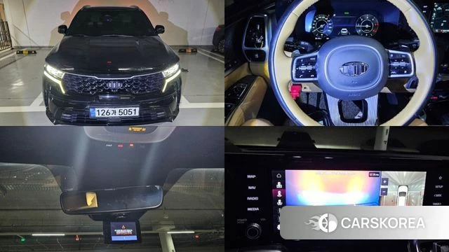 Kia Sorento 4th Generation 2021 Черный из Кореи