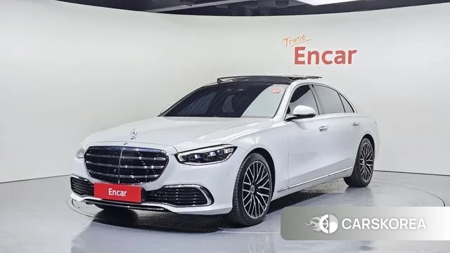 Mercedes-Benz S-Class W223 2024 Белый из Кореи