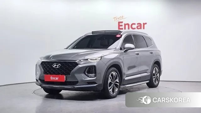 Hyundai Santa Fe TM 2018 Серый из Кореи