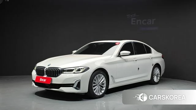 BMW 5 Series (G30) 2021 Белый из Кореи