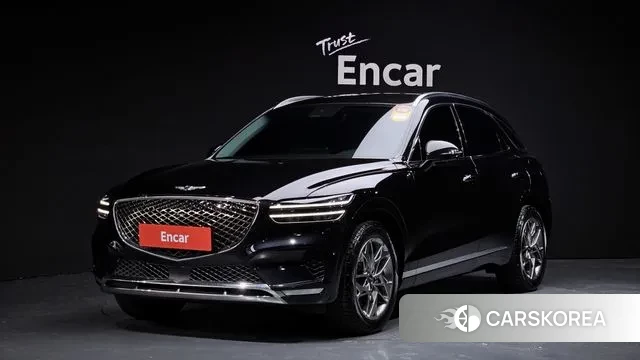 Genesis GV70 2021 Черный из Кореи