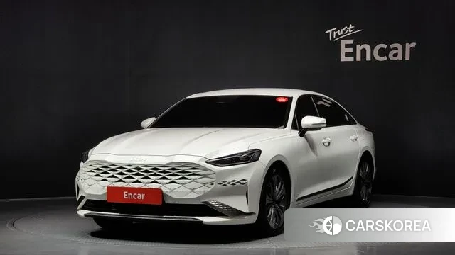 Kia K8 Hybrid 2022 Белый из Кореи