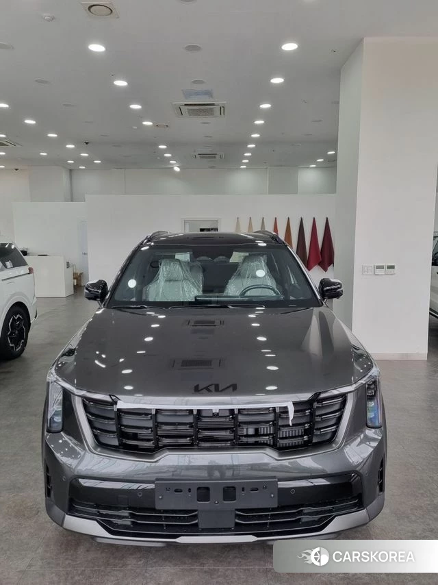 Kia The New Sorento 4th Generation 2026 Серебристо-серый из Кореи