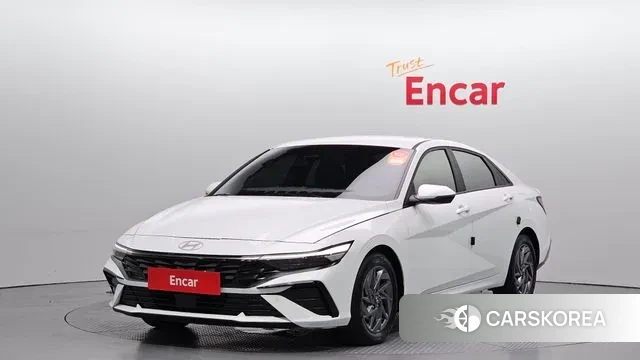 Hyundai The New Avante (CN7) 2023 Белый из Кореи