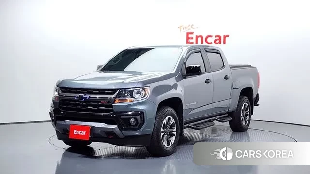 Chevrolet (GM Daewoo) Real New Colorado 2022 Серый из Кореи
