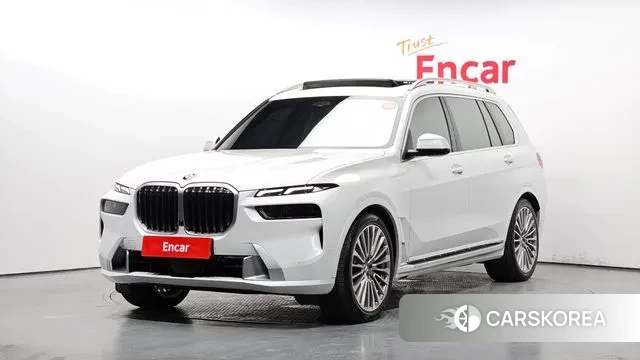BMW X7 (G07) 2023 Белый из Кореи
