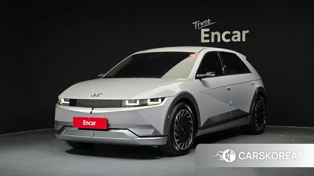 Hyundai Ionic 5 2022 Серебристо-серый из Кореи