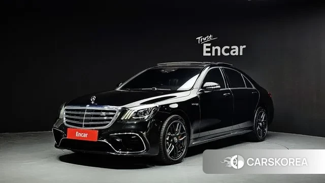 Mercedes-Benz S-Class W222 2020 Черный из Кореи