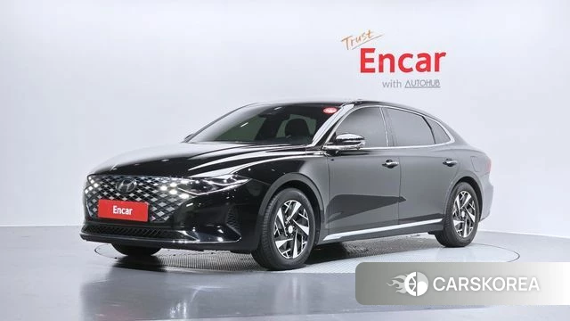 Hyundai The New Grandeur IG Hybrid 2020 Черный из Кореи