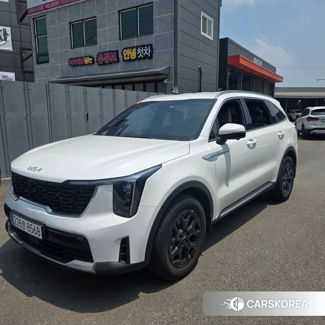 Kia The New Sorento 4th Generation 2024 Белый из Кореи