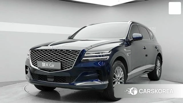 Genesis GV80 2021 Синий из Кореи