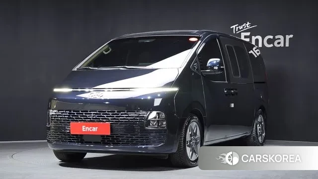 Hyundai Staria 2021 Синий из Кореи