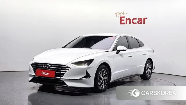 Hyundai Sonata Hybrid (DN8) 2021 Белый из Кореи
