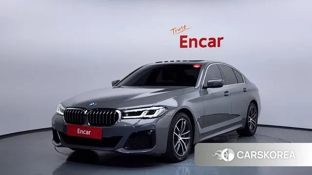 BMW 5 Series (G30) 2020 Серебристо-серый из Кореи