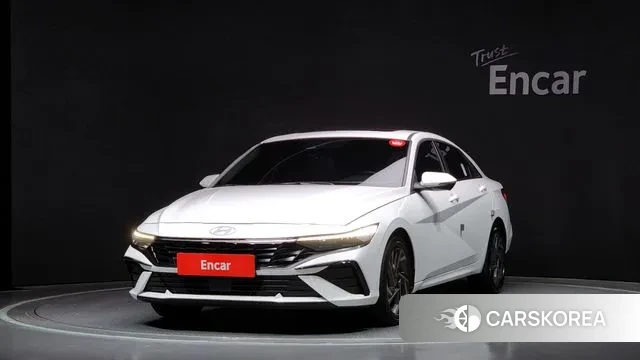 Hyundai The New Avante (CN7) 2024 Белый из Кореи