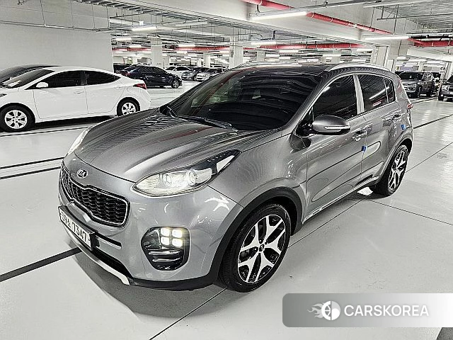 Kia Sportage 4th Generation 2018 Серый из Кореи