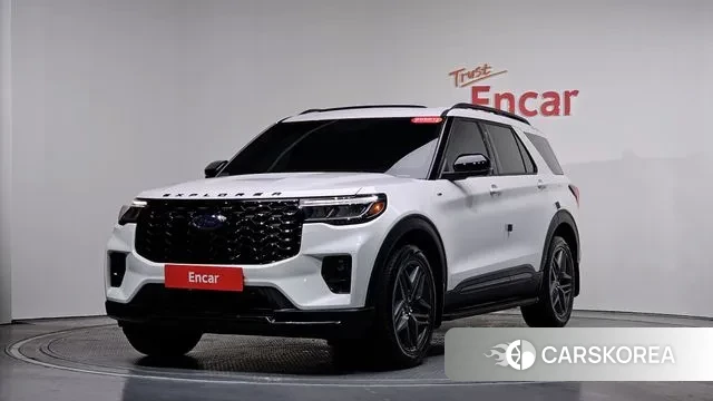 Ford Explorer 6th Generation 2025 Белый из Кореи