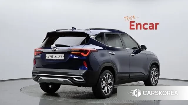 Kia Seltos 2019 Синий из Кореи