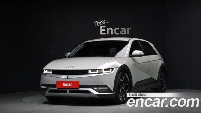 Hyundai Ionic 5 2021 Серебристо-серый из Кореи