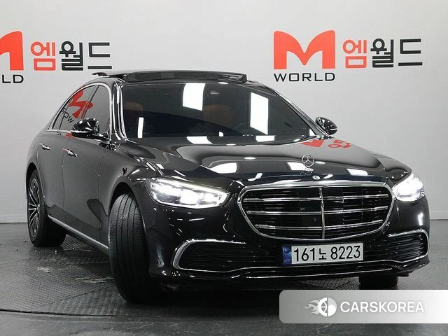 Mercedes-Benz S-Class W223 2023 Черный из Кореи