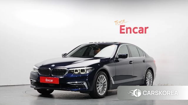 BMW 5 Series (G30) 2020 Синий из Кореи