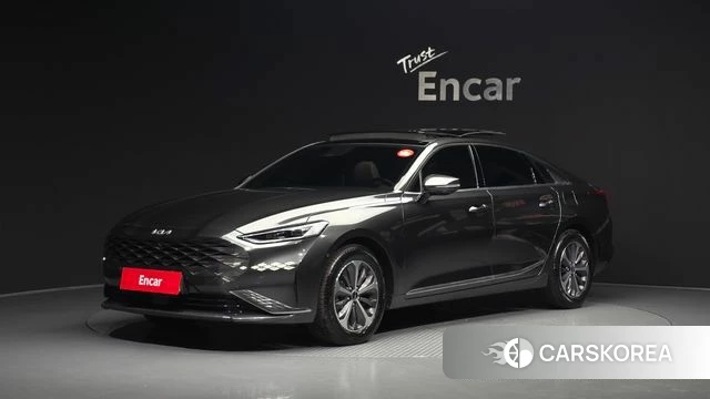 Kia K8 Hybrid 2022 Серый из Кореи